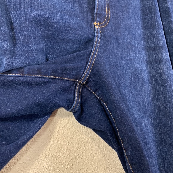 Lee Plus Denim Jeans Pants Blue Straight Leg Mid Rise Flex Motion 22W Me… - Picture 5 of 14